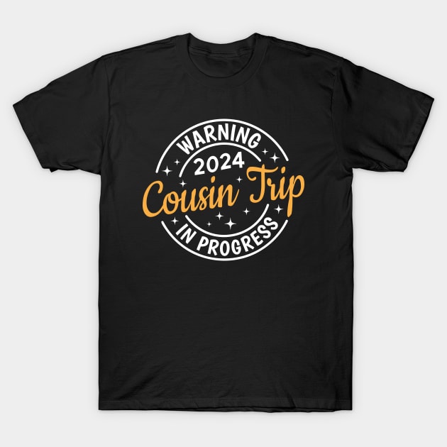 Cousin Trip 2024 T-Shirt by kangaroo Studio